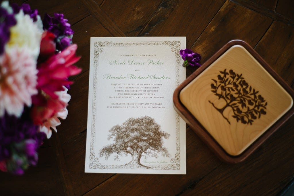 wedding invitation details