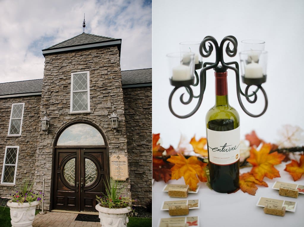 chateau st croix wisconsin winery wedding reception