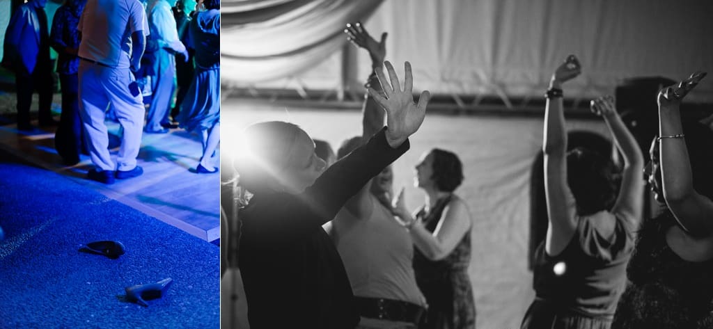 kicked off shoes at wedding reception st croix wisconsin