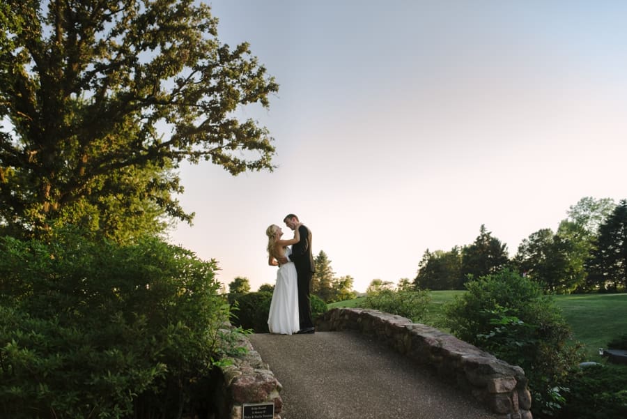 wisconsin golf course sunset photos
