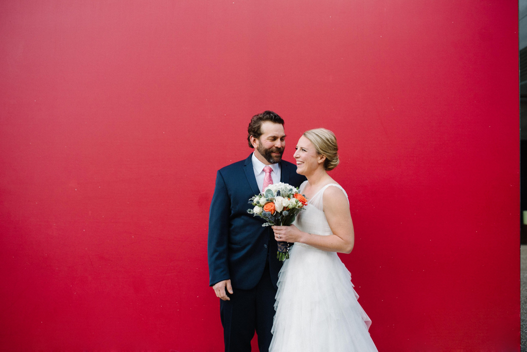 Bride and Groom Portraits in Minneapolis Downtown