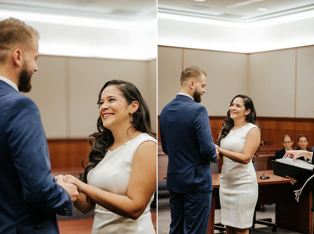 wedding officiated at minnesota city hall