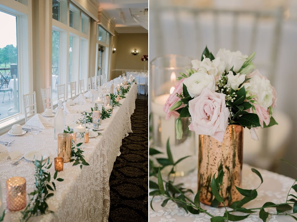 minneapolis golf club wedding reception details