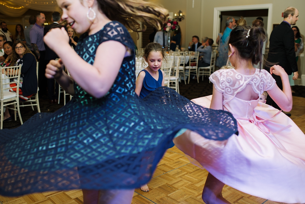 children dance minneapolis golf club wedding reception