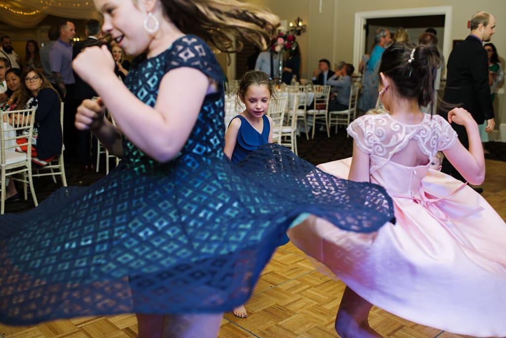 children dance minneapolis golf club wedding reception