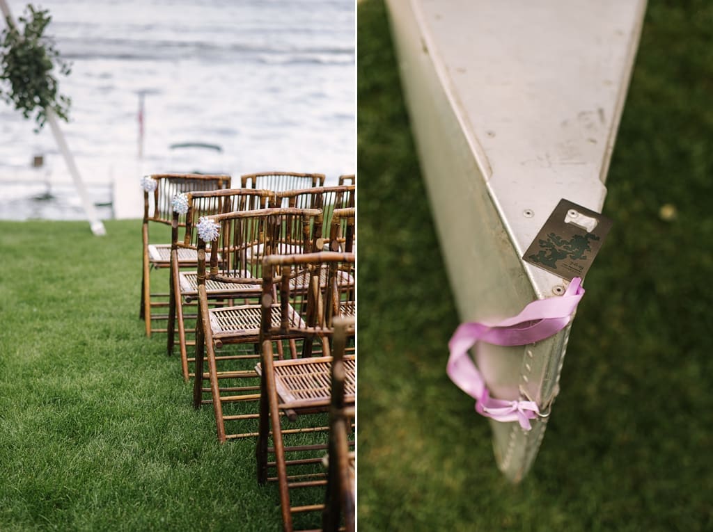 backyard wedding private residence details
