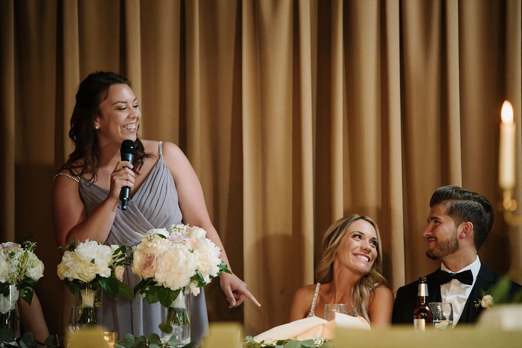 gale mansion wedding reception toasts