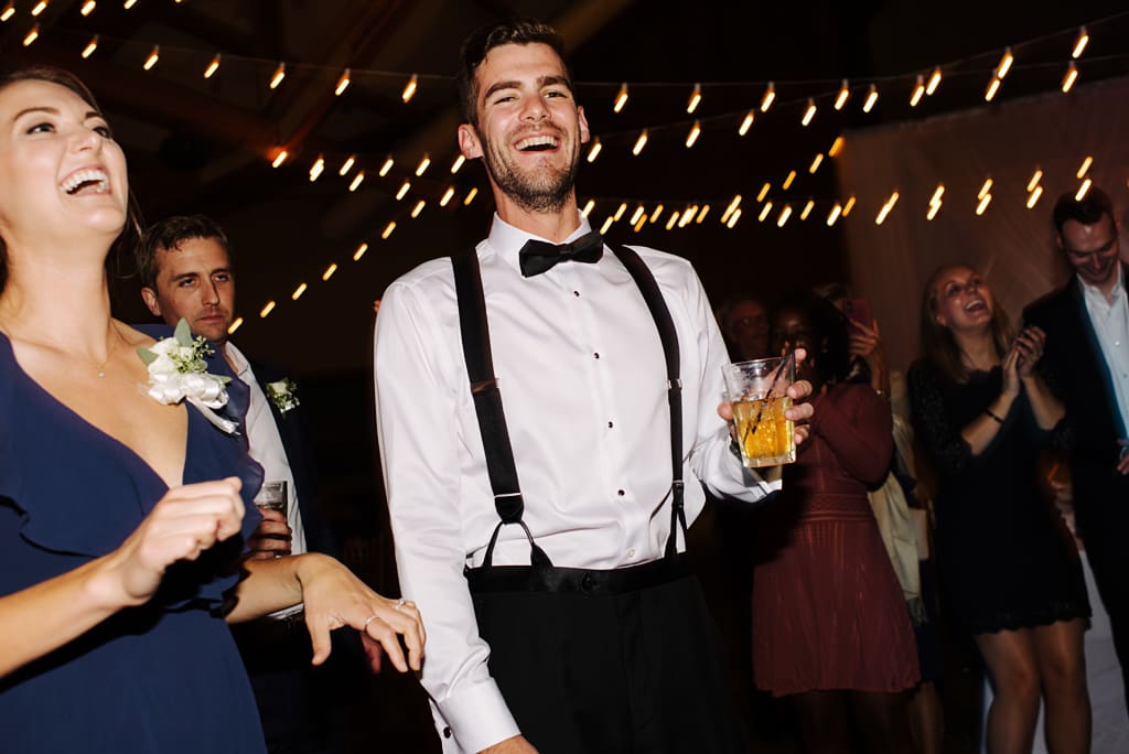 grand view lodge wedding reception guests dancing