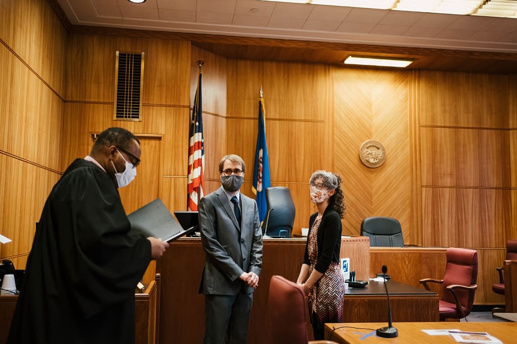 courthouse wedding in st paul minnesota