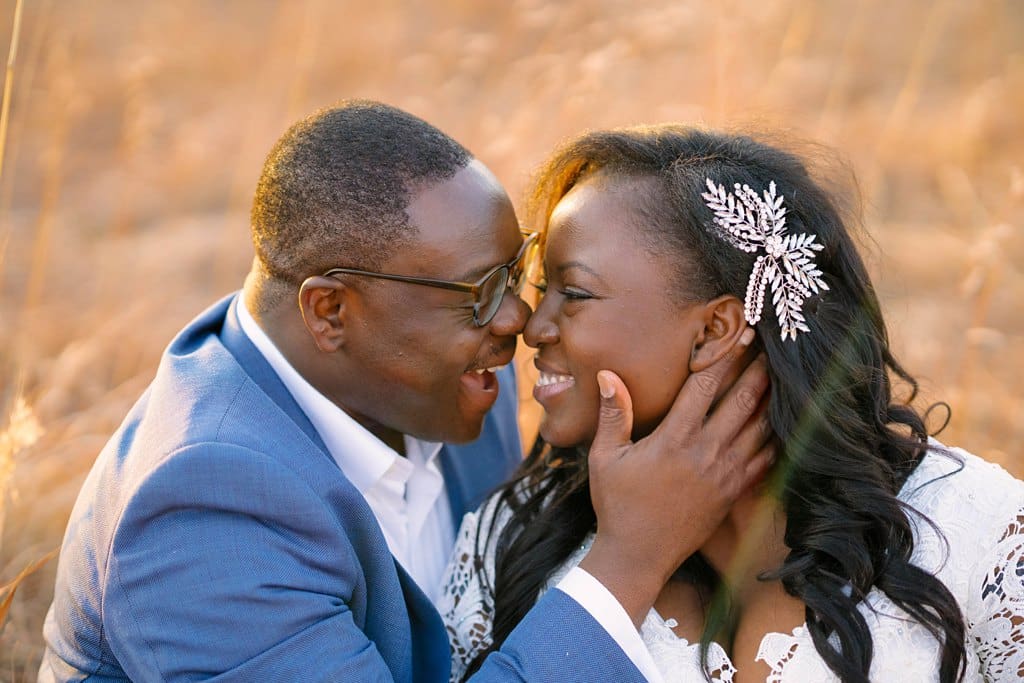 newlyweds after micro wedding in minnesota