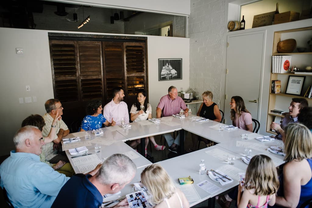 Small Reception at Alma Restaurant