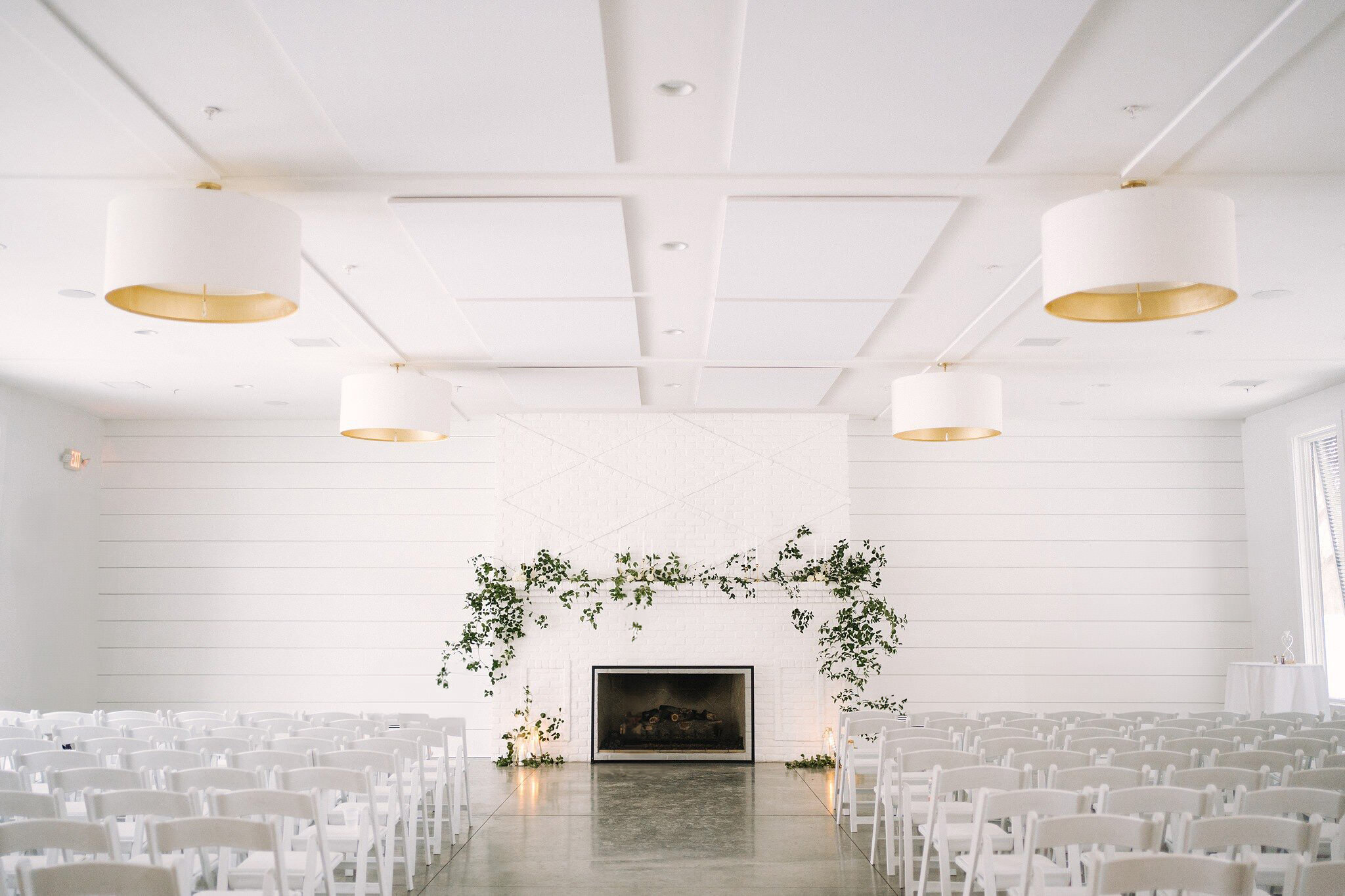 Decorative space at the Hutton House Minneapolis Luxury Wedding Venue