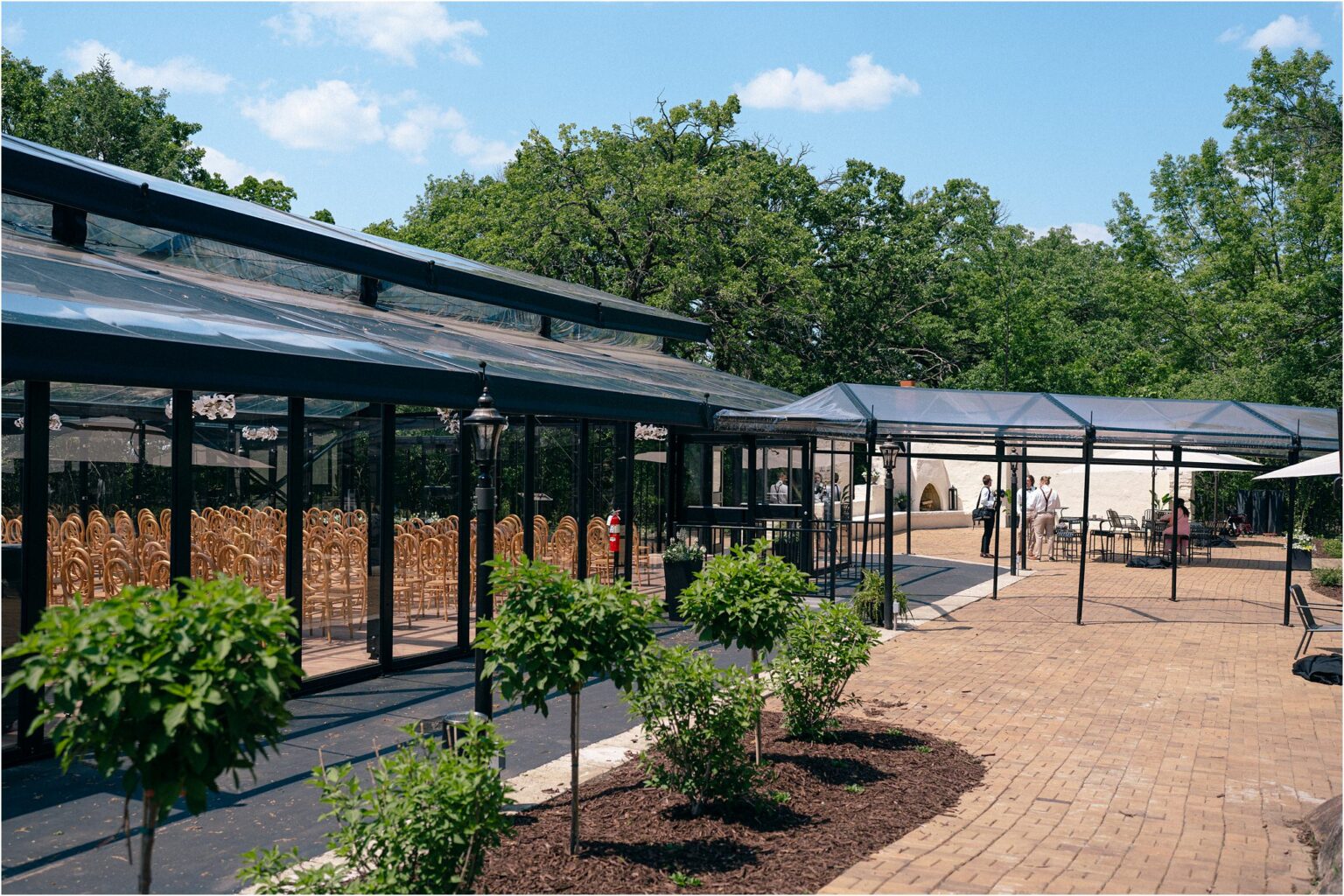 Woodland Glasshaus at Bavaria Downs