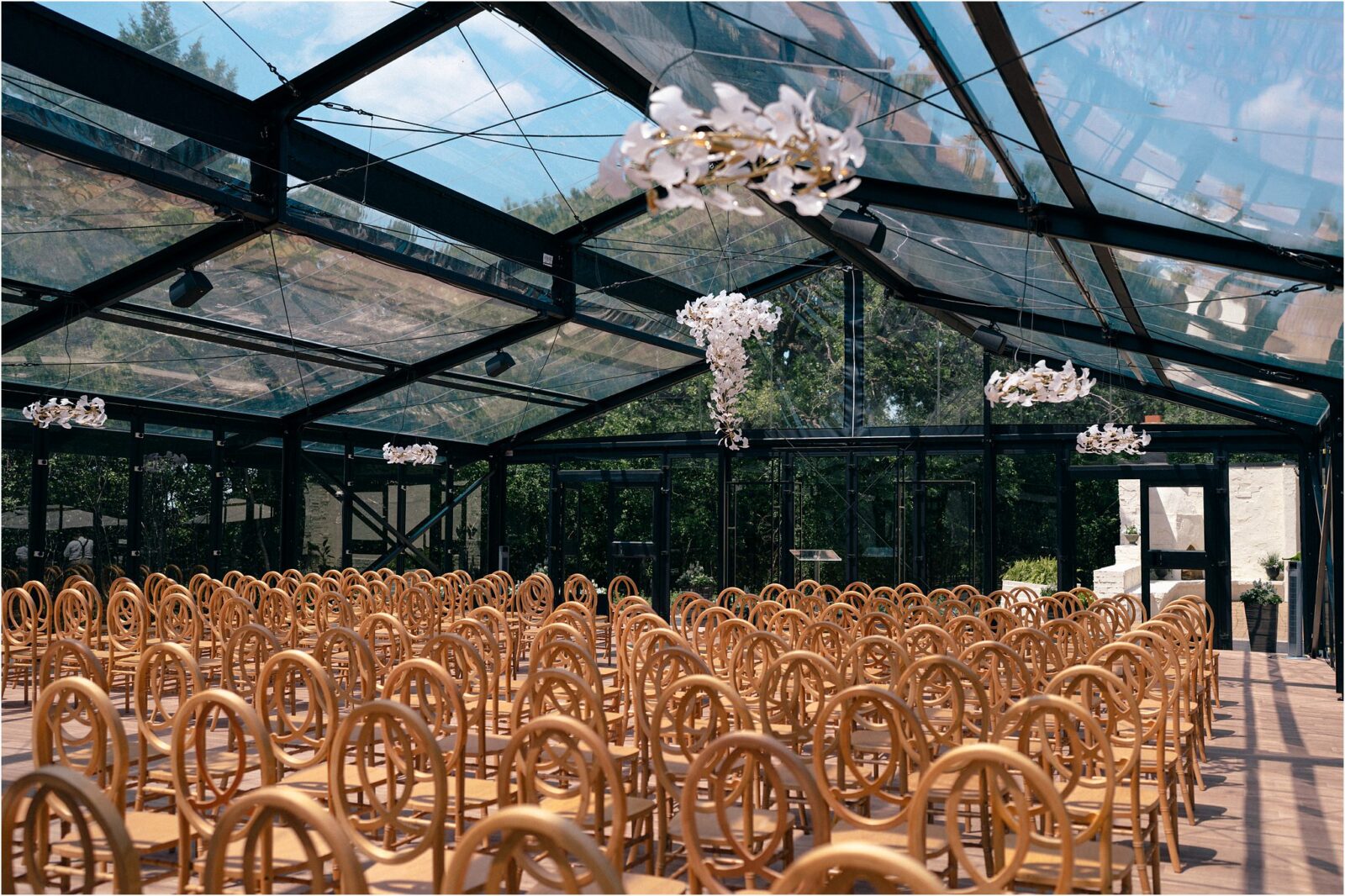 Woodland Glasshaus at Bavaria Downs